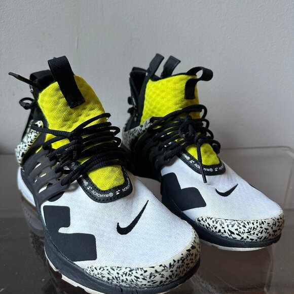 Nike Air Presto Mid x Acronym Dynamic Yellow Men\'s size 7 main image 7